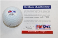 Bryson Dechambeau Signed Bridgestone Logo Golf Ball PSA/DNA #AB47209