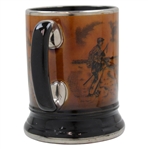 Arthur Wood Sports Series 'The English Wife/The American Husband' Porcelain Mug by Royal Bradwell