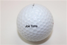 MLB HoFer Joe Torre Signed Cut with Personal Logo Golf Ball & Photo JSA ALOA
