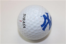 MLB HoFer Joe Torre Signed Cut with Personal Logo Golf Ball & Photo JSA ALOA