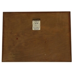 1968 Augusta National Golf Club Masters Player Gift - Aerial Map Laminated on Wood