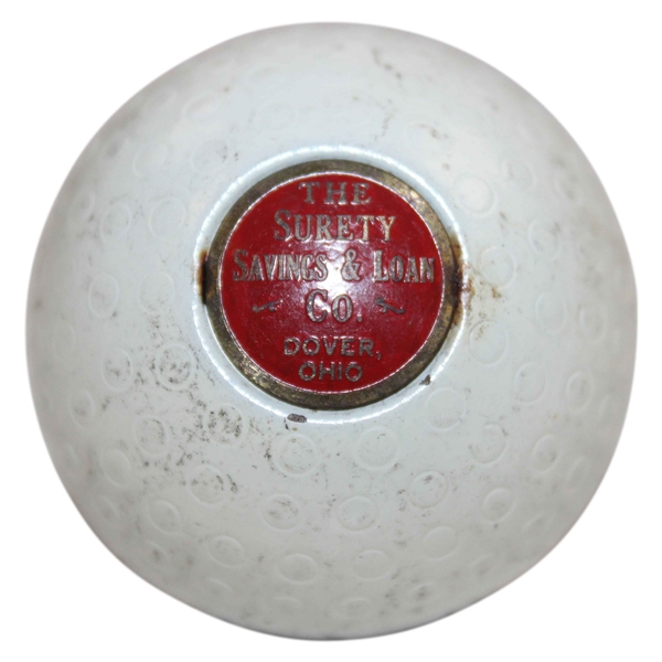 Golf Ball Dime Bank The Surety Savings And Loan Co