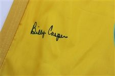 Billy Casper & ChiChi Rodriguez Signed 2005 Senior PGA at Laurel Valley Screen Flags JSA ALOA