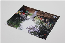Bubba Watson Signed 2012 Masters 'Pine Needles Save' 8x10 Photo BAS #E53540