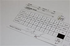 Fred Couples & Adam Scott 2008 PGA Championship at Oakland Hills 2nd Round Official Scorecard