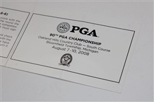 Fred Couples & Adam Scott 2008 PGA Championship at Oakland Hills 2nd Round Official Scorecard