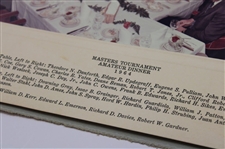 1964 Masters Tournament Amateur Dinner Original Photo by Morgan Fitz - Deane Beman Collection
