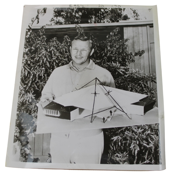1973 Arnold Palmer Golf Academy Denver Post Wire Photo - April 28th