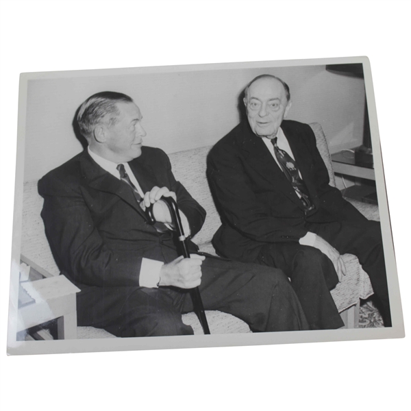 Bobby Jones Personal Photo with Father Col. Robert Jones - Richard Gordin Collection