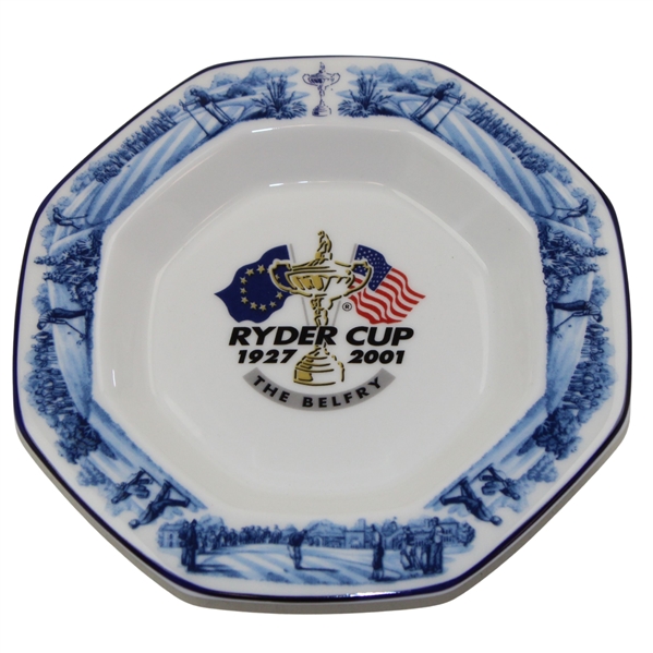 The Ryder Cup at The Belfry 1927-2001 Wedgwood Bone China Octagonal Tray in Original Box