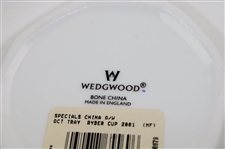 The Ryder Cup at The Belfry 1927-2001 Wedgwood Bone China Octagonal Tray in Original Box