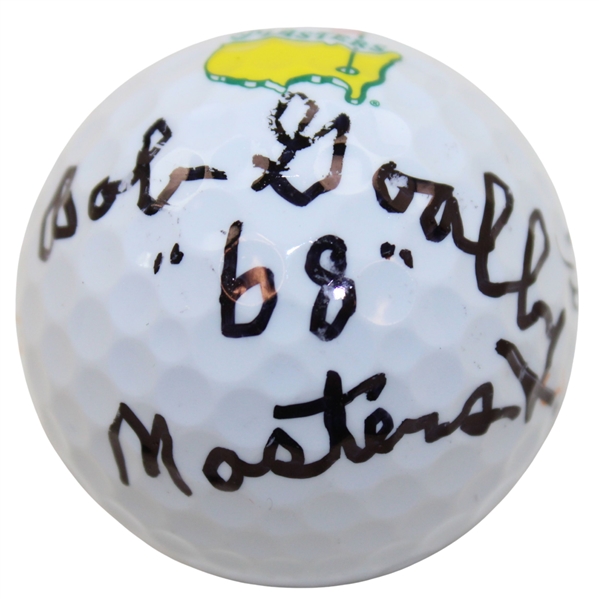 Bob Goalby Signed Titleist Masters Logo 3 Golf Ball w/68 Masters PSA/DNA #AK87721