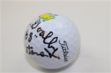 Bob Goalby Signed Titleist Masters Logo 3 Golf Ball w/'68' Masters' PSA/DNA #AK87721
