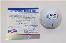 Bob Goalby Signed Titleist Masters Logo 2 Golf Ball w/'68' Masters' PSA/DNA #AK87722