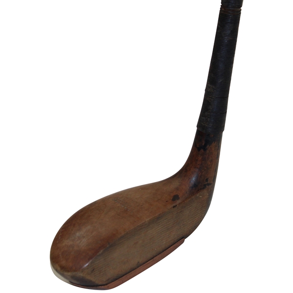 Morris w/Brass Plate Insert Mallet Putter