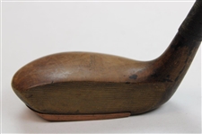 Morris w/Brass Plate Insert Mallet Putter