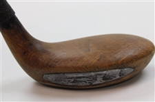 Morris w/Brass Plate Insert Mallet Putter