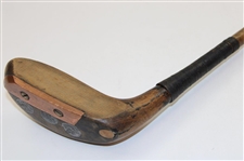 Morris w/Brass Plate Insert Mallet Putter