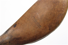 Morris w/Brass Plate Insert Mallet Putter