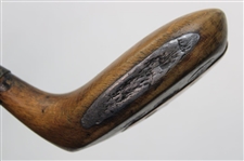 Morris w/Brass Plate Insert Mallet Putter