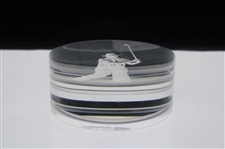 Chi Chi Rodriguez's Personal Silhouette Glass Paper Weight