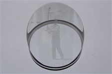 Chi Chi Rodriguez's Personal Silhouette Glass Paper Weight