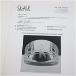 Chi Chi Rodriguez's Personal Silhouette Glass Paper Weight