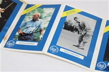 Palmer (x2), Nicklaus, Player, Trevino & Chi Chi Signed 1990-1991 USGA Senior Golf Pamphlet JSA ALOA