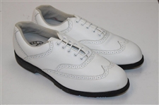 Chi Chi Rodriguez's Personal Exclusively Made By Thom McAn White Jox Golf Shoes w/Box