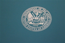 Chi Chi Rodriguez's Personal Department Of The Army Certificate Of Appreciation
