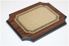 Four (4) Chi Chi Plaques/Awards - Hispanic Society, Turf Valley & more