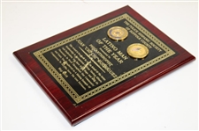 Four (4) Chi Chi Plaques/Awards - Hispanic Society, Turf Valley & more