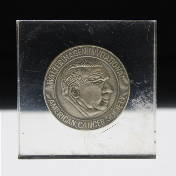 Chi Chi Rodriguezs Walter Hagen Invitational American Cancer Society Coin Display