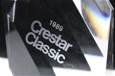 Chi Chi Rodriguez's 1989 Crestar Classic Glass Trophy