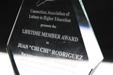 Chi Chi Rodriguez's CALAHE Lifetime Member Award 