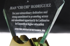 Chi Chi Rodriguez's CALAHE Lifetime Member Award 