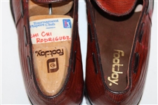 Chi Chi Rodriguez's Personal TPC Prestancia Brown Footjoy Golf Shoes w/Red Shoe Bags