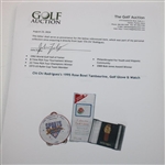 Chi Chi Rodriguez's 1995 Rose Bowl Tambourine, Golf Glove & Watch