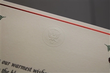 Chi Chi Rodriguez's Personal 2014 Obama Family Holiday Card