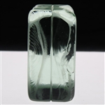Chi Chi Rodriguez's Engraved Republic of Lebanon Glass Paperweight/Trophy