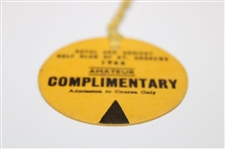 1966 Royal and Ancient Golf Club Of St. Andrews Amateur Complimentary Badge #7