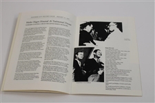 1980 Walter Hagen Invitational at Traverse City Golf & Country Club Program