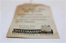 1953 Jaycee $10,000 Golf Tournament At Hyde Park CC Ticket