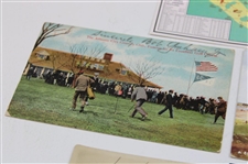 Five (5) Assorted Post Cards - Hagen, Tam O Shanter, St Andrews & More