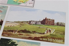 Five (5) Assorted Post Cards - Hagen, Tam O Shanter, St Andrews & More