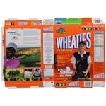 Hale Irwin's Signed Wheaties Box, 2008 Hualalai Resort Poster & 3x5 Index Card JSA ALOA