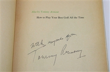 Tommy Armour Signed 1st Ed 'A Round Of Golf' Book JSA ALOA