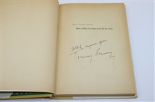 Tommy Armour Signed 1st Ed 'A Round Of Golf' Book JSA ALOA