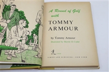 Tommy Armour Signed 1st Ed 'A Round Of Golf' Book JSA ALOA