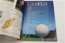 1988 US Open Program & First Day Cover Country Club Brookline